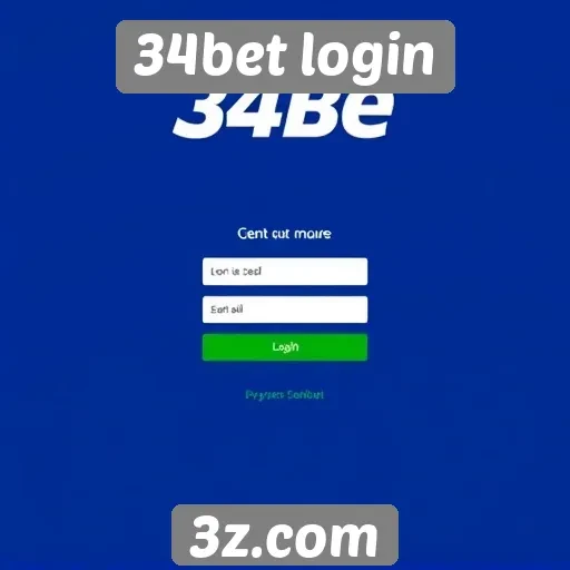 Guia completo para acessar o 34bet login