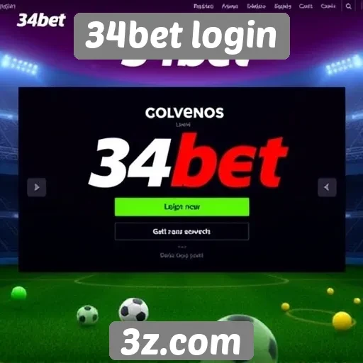 Instruções detalhadas para acesso ao 34bet login